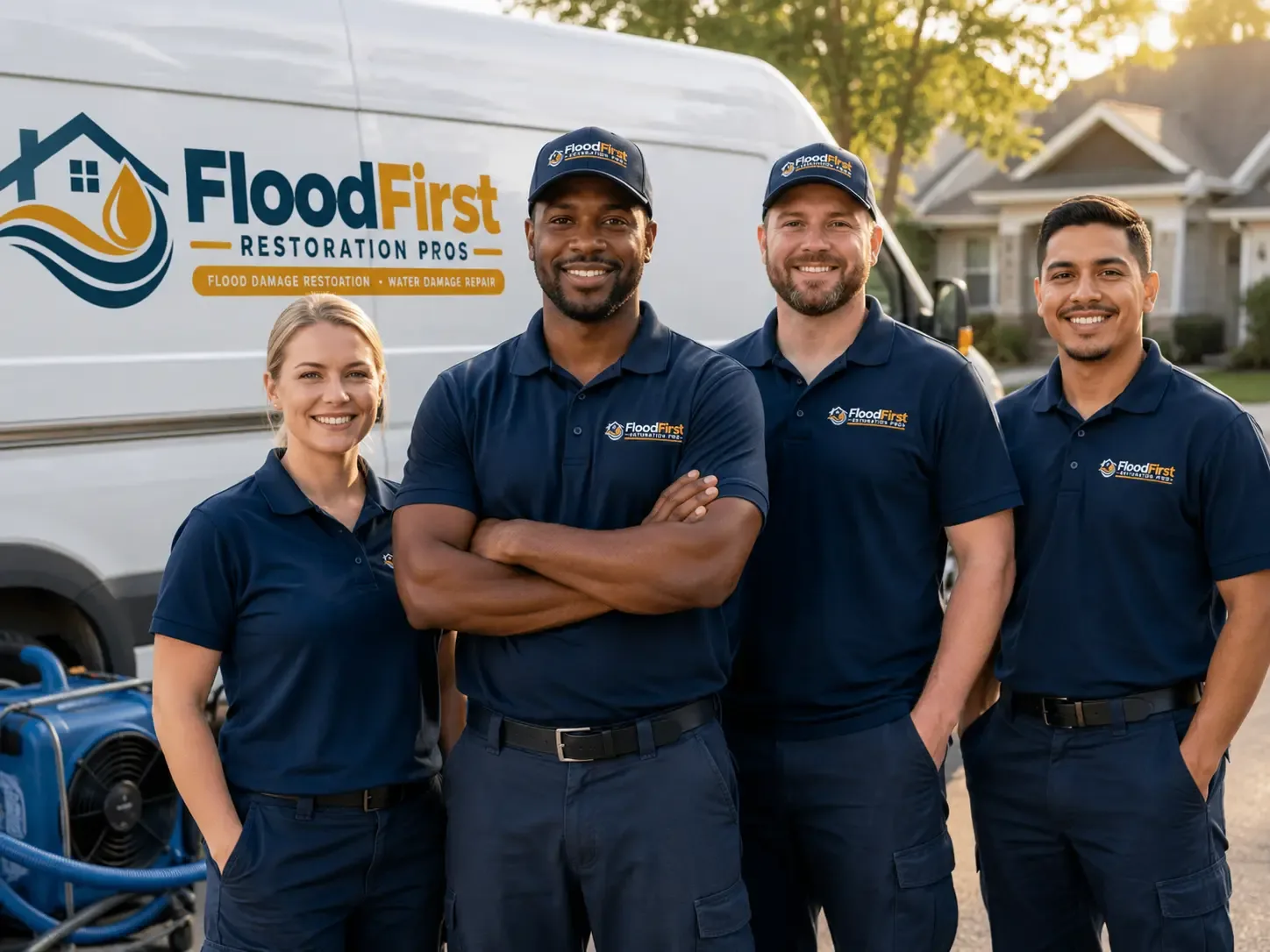 Flood Damage Restoration company in Perronville, MI