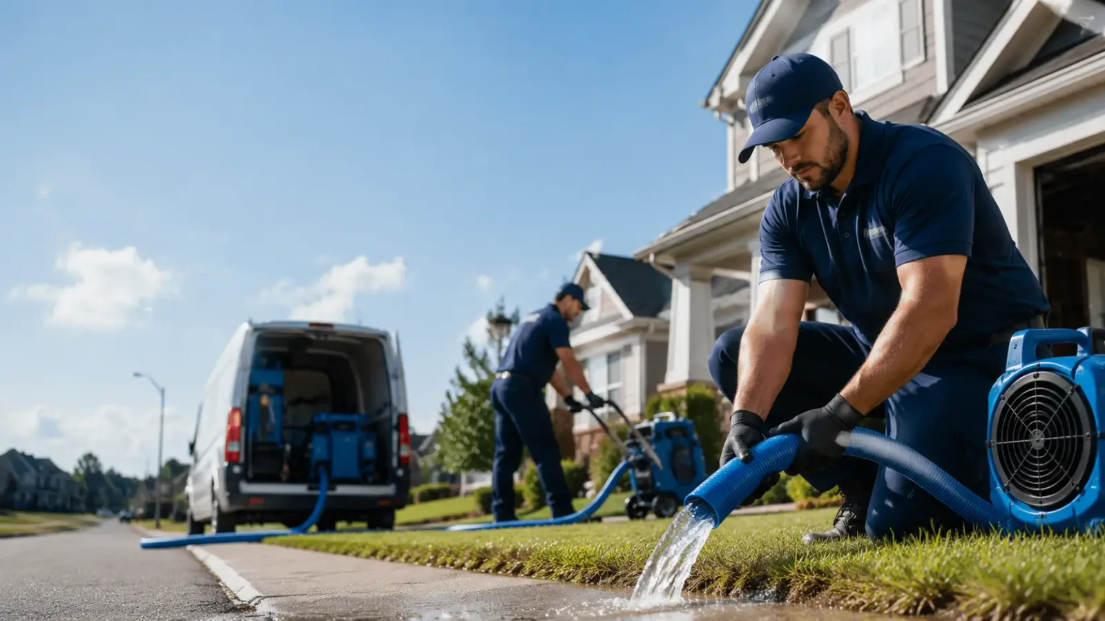 Flood Damage Restoration in Perronville, MI